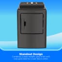 7.0 cu. ft. Front Load Gas Dryer (Metallic Grey) view 7