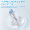 4.4 CF Top Load Washer, Agitator,Stainless Tub view 9