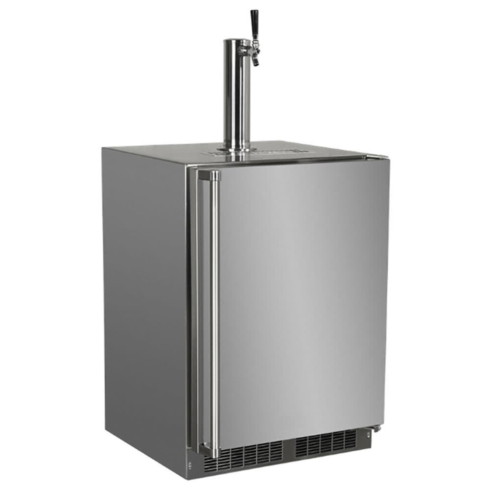 24-in Outdoor Built-in Dispenser with Single Beer & Beverage Tap - SINGLE BEER