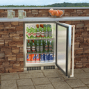 24-In Outdoor Built-In High-Capacity Refrigerator view 3