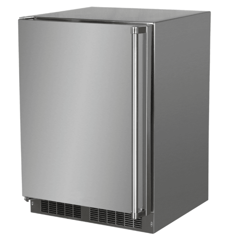 24-In Outdoor Built-In Refrigerator With Door Storage And Maxstore Bin - LEFT