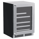 24-In Professional Built-In Dual Zone Wine And Beverage Center view 1