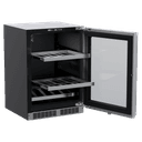 24-In Professional Built-In Beverage Center With Reversible Hinge view 2