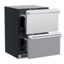 24-In Professional Built-In Refrigerated Drawers With Adjustable Dividers view 2