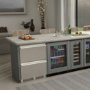 24-In Professional Built-In Refrigerated Drawers With Adjustable Dividers view 3