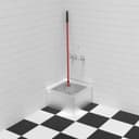 12 in. Stainless Steel Commercial Floor Mop Sink with Deep Basin, Bowl Size 19"x 22"x 12 view 2