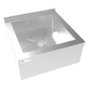 13 in. Commercial Floor Mop Sink with Deep Basin, Bowl size 24"x 24"x 13 view 3