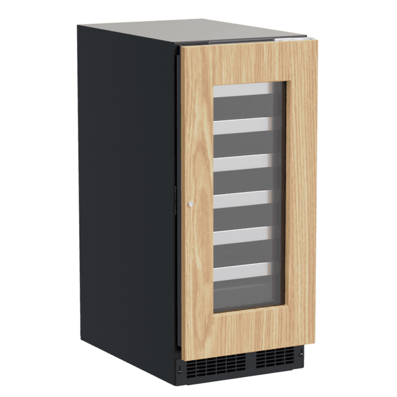 15-In Professional Built-In Single Zone Wine Refrigerator With Reversible Hinge