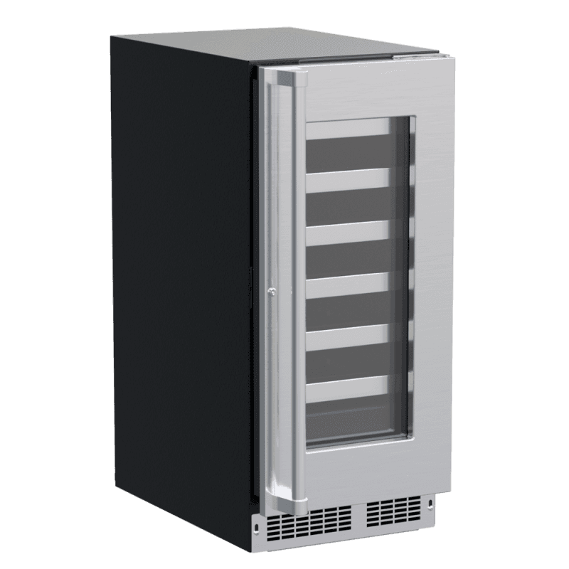 15-In Professional Built-In Single Zone Wine Refrigerator With Reversible Hinge