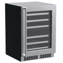 24-In Professional Built-In Dual Zone Wine Refrigerator view 1
