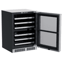 24-In Professional Built-In Dual Zone Wine Refrigerator view 2