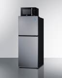 Microwave/Refrigerator-Freezer Combination with Allocator view 3