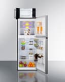 Microwave/Refrigerator-Freezer Combination with Allocator view 2
