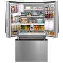 29.3 Cu. Ft. Standard Depth Dual Ice 3-Door French Door Refrigerator view 8