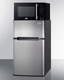 Microwave/Refrigerator-Freezer Combination with Allocator view 2