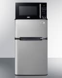 Microwave/Refrigerator-Freezer Combination with Allocator view 1