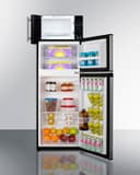 Microwave/Refrigerator-Freezer Combination with Allocator view 6