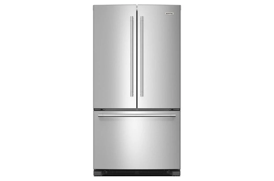 Maytag® 36 Inch Wide French Door Bottom Mount Refrigerator with Max Cool Setting - 25 Cu. Ft.