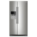 36-inch Wide Full-Depth Side-by-Side Refrigerator with Arctic Blue Interior - 28.7 Cu. Ft. view 1