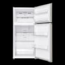 14 CF Top Mount Refrigerator, Glass Shelves, Ice Maker Ready, ESTAR view 3