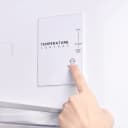 14 CF Top Mount Refrigerator, Glass Shelves, Ice Maker Ready, ESTAR view 9