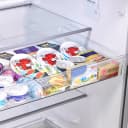 14 CF Top Mount Refrigerator, Glass Shelves, Ice Maker Ready, ESTAR view 12