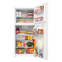 14 CF Top Mount Refrigerator, Glass Shelves, Ice Maker Ready, ESTAR view 2