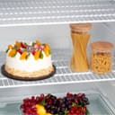 18 CF Top Mount Refrigerator, Glass Shelves, Ice Maker Ready, ESTAR view 5