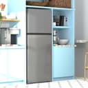 18 CF Top Mount Refrigerator, Glass Shelves, Ice Maker Ready, ESTAR view 7
