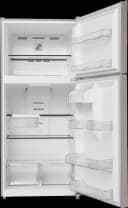 21 CF Top Mount Refrigerator,  Glass Shelves, Ice Maker Ready, ESTAR view 5