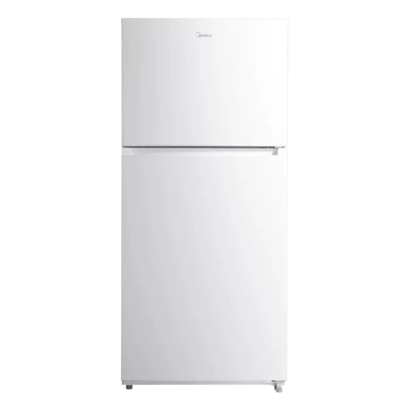 21 CF Top Mount Refrigerator, Glass Shelves, Ice Maker Ready, ESTAR