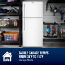 30-Inch Wide Top-Freezer Refrigerator with Garage Mode—19 Cu. Ft. view 3