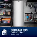 30-Inch Wide Top-Freezer Refrigerator with Garage Mode—19 Cu. Ft. view 14