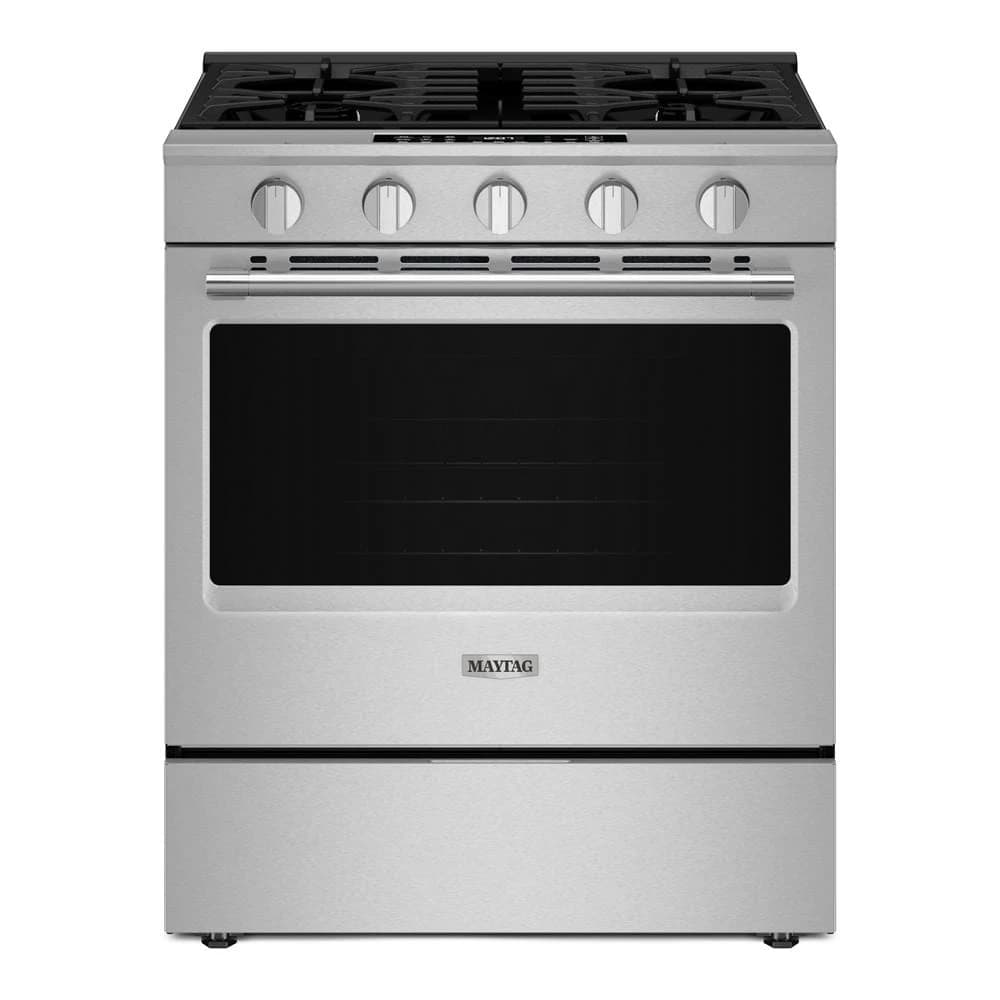 30-Inch Wide Slide-In Gas Range with Grill Mode and No Preheat Air Fry - 5.0 Cu. Ft.