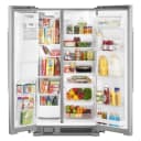 36-Inch Wide Side-by-Side Refrigerator with Exterior Ice and Water Dispenser - 25 Cu. Ft. view 13
