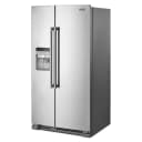 36-Inch Wide Side-by-Side Refrigerator with Exterior Ice and Water Dispenser - 25 Cu. Ft. view 17
