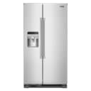 36-Inch Wide Side-by-Side Refrigerator with Exterior Ice and Water Dispenser - 25 Cu. Ft. view 1