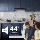 Broan-NuTone 30-Inch Under Cabinet Range Hood, ENERGY STAR, 350 Max Blower CFM, Black view 4