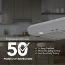 Broan-NuTone 30-Inch Under Cabinet Range Hood, ENERGY STAR, 350 Max Blower CFM, Stainless Steel view 5