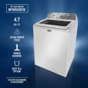 4.7 Cu. Ft. Top Load Agitator Washer with Extra Power Cycle view 3