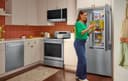 2.1 Cu. Ft. Smart Over-the-range Microwave Oven With Extendavent® 2.0 & Easyclean® view 3