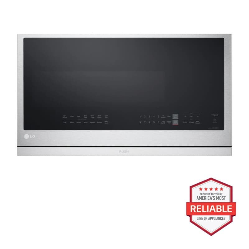 2.1 cu. ft. Smart Over-the-Range Microwave with ExtendaVent®2.0 & EasyClean®