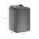 Smart Top Load Washer with Extra Power - 5.2 cu. ft. view 5