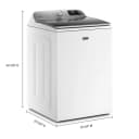 Smart Top Load Washer with Extra Power - 5.3 cu. ft. view 25