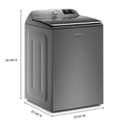 Smart Capable Top Load Washer with Extra Power Button - 5.2 cu. ft. view 39