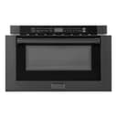 24" 1.2 cu. ft. Built-in Microwave Drawer with a Traditional Handle view 3