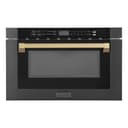 Autograph Edition 24" 1.2 cu. ft. Built-in Microwave Drawer and Champagne Bronze Accents view 1