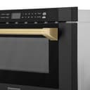 Autograph Edition 24" 1.2 cu. ft. Built-in Microwave Drawer and Champagne Bronze Accents view 7