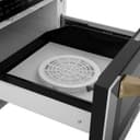Autograph Edition 24" 1.2 cu. ft. Built-in Microwave Drawer with a Traditional Handle and Champagne Bronze Accents view 7