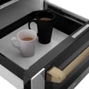 Autograph Edition 24" 1.2 cu. ft. Built-in Microwave Drawer with a Traditional Handle and Champagne Bronze Accents view 8